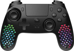 Subsonic SA5654 - Draadloze Controller - PS3 PS4 PC - RGB LED's - Zwart