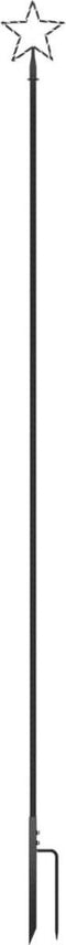 vidaXL - Kerstboomverlichting - 576 - LED's - binnen/buiten - 3,6 - m - koudwit
