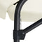vidaXL - Parasol - met - stalen - paal - 300 - cm - zandwit