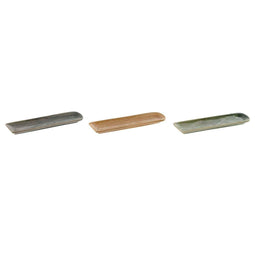 Houder Home ESPRIT Keramiek 5,8 x 1,5 x 21,8 cm (3 Stuks)