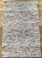 Sirmione 16 Vloerkleed - 60x90 - Rechthoek - Laagpolig,Structuur Tapijt - Landelijk - Grijs, Roze