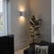 QAZQA Gipsy - Wandlamp - 2 lichts - D 55 mm - Wit