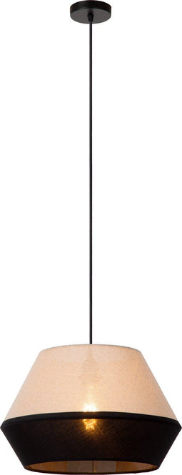 Lucide KALA - Hanglamp - Ø 40 cm - 1xE27 - Taupe