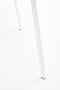Mica Decorations Seatle - Bijzettafel - Minimalistisch design - H38 x Ø58 cm - Wit