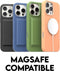 PanzerGlass CARE by PG Blue MagSafe - Soft case - 100% gerecycled materiaal - iPhone 16 Pro Max (2024)