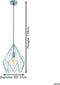 EGLO Carlton - Hanglamp - E27 - Ø 31 cm - In hoogte verstelbaar - Groen