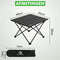 Travelhawk Campingtafel - Inklapbaar - Lichtgewicht Aluminium - 30 kg draagcapaciteit (1x)