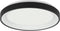Steinhauer plafonniere Ringlede - zwart - kunststof - 38 cm - ingebouwde LED-module - 3691ZW
