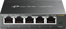 TP-Link TL-SG105S - Netwerk Switch - 5 Poorten 10/100/1000 Mbps - Zwart