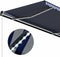 vidaXL - Luifel - met - windsensor - en - LED - 600x300 - cm - blauw - en - wit