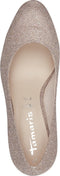 Tamaris dames pumps - Glitters - Beige (maat 40)
