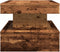 vidaXL - Salontafel - met - LED-verlichting - 90x50x40 - cm - oud - houtkleurig
