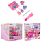 Create it! - Make-up Set - 2 nagellakjes 2 lippenbalsems 1 kwastje 1 lipgloss 6 oogschaduwkleuren - Roze/Lila
