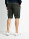 Petrol Industries - Heren Cargoshort - Knoopsluiting en ritsgulp - Bruin - Maat L