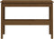 vidaXL - Wandkast - 110x40x75 - cm - massief - grenenhout - honingbruin