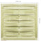 vidaXL - Poort - 100x100 - cm - groen - geïmpregneerd - grenenhout