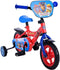 Volare Paw Patrol Kinderfiets - Stadsfiets - 10 inch - Rood/Blauw - Zijwieltjes