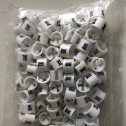 Minimarker wit/zwart XL 100st