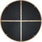 Light & Living Ronde Spiegel Espejo - 70cm - Bruin