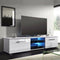 Tenus TV meubel - TV kast - 140 cm breed - hoogglans wit - zonder LED verlichting