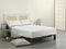 Set beddengoed Alexandra House Living Iber Beige Bed van 150 3 Onderdelen