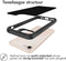 iMoshion Hoesje Geschikt voor iPhone SE (2022) / SE (2020) / 8 / 7 Hoesje Shockproof - iMoshion Rugged Hybrid Carbon Case - Zwart