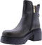 Liu Jo Carrie 06 - Enkellaarzen - Leer - Hakhoogte 3-4 cm - Zwart (39)