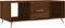 vidaXL - Salontafel - 102x50x40 - cm - bewerkt - hout - bruin - eikenkleur