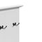 vidaXL - Gangkast - met - haken - BODO - 50x40x157 - cm - wit