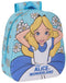 3D-Kinderrugzak Clásicos Disney Alice in Wonderland Hemelsblauw 27 x 33 x 10 cm