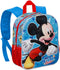 3D Mickey Mouse Schoolrugzak - Blauw/Rood - Kinderrugzak 26 x 11 x 31 cm - 8,5L