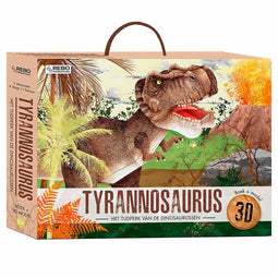 3D model - Tyrannosaurus - Boek en 3D model