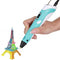 3D Pen-2 Professional Creativity 3D-printpen met 3 x 1,75 mm ABS/PLA-filament voor tekenen, kunst en knutselen, modelleren en onderwijs