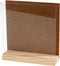 3d-plaat Mdf/hout/glas 15 Cm Bruin/blank Per Stuk