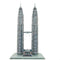 3D puzzel Colorbaby Petronas Towers 27 x 51 x 20 cm (6 Stuks)