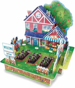 3D puzzel Educa Dream Gardens 2in1