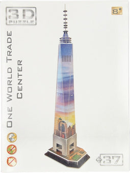 3D Puzzel - One World Trade Center - Bouwpakket - 37 stukjes