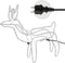 3D Rendier lichtslang - 216 lampjes - Decorative Lighting
