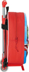 3D-schoolrugzak met Wielen 705 The Avengers Rood