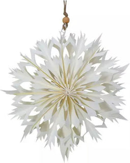 3d ster papier wit, 30 cm