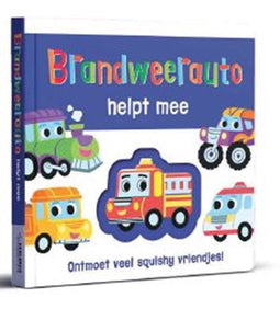 3D voelboek - Brandweerauto helpt mee -