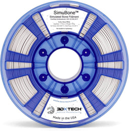 3D Xtech BON2010750W Simubone Modeling Filament PLA kunststof Antibacterieel, Geurarm 1.75 mm 750 g Wit 1 stuk(s)