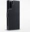 Qubits - slim wallet hoes - Geschikt voor Samsung Galaxy Note 10 - Zwart