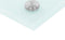 vidaXL - Spatscherm - keuken - 80x60 - cm - gehard - glas - wit