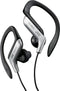 JVC HA-EB75-S - Sporthoofdtelefoon - Waterbestendig met oorclip - Zilver Zwart