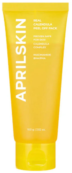 Aprilskin - Real Calendula Peel Off Pack - Niacinamide - BHA - PHA - 100 g