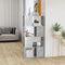 vidaXL-Boekenkast/kamerscherm-60x24x124,5-cm-betongrijs