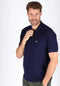 Lacoste Heren Poloshirt - Korte Mouwen - Wijd Model - Blauw - Maat 5XL