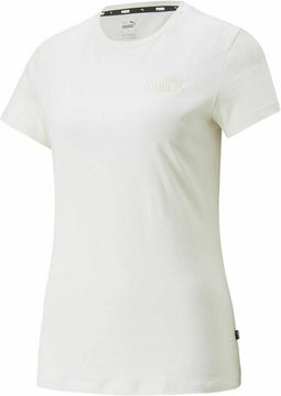 Women’s Short Sleeve T-Shirt Puma White