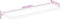 vidaXL - Tafelblad - met - natuurlijke - rand - 110x30x2,5 - cm - massief - mangohout